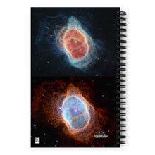 Load image into Gallery viewer, JWST Southern Ring Nebula Spiral Notebook