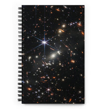 Load image into Gallery viewer, JWST SMACS 0723 Galaxy Cluster Spiral Notebook