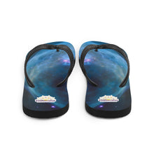 Load image into Gallery viewer, Bubble Nebula Flip-Flops