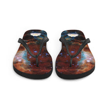 Load image into Gallery viewer, Cosmic Reef Flip-Flops