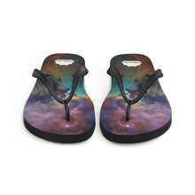 Load image into Gallery viewer, Lagoon Nebula Flip-Flops