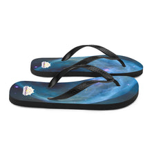 Load image into Gallery viewer, Bubble Nebula Flip-Flops