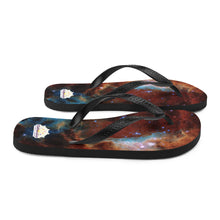 Load image into Gallery viewer, Cosmic Reef Flip-Flops