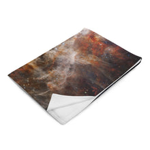 Load image into Gallery viewer, JWST Tarantula Nebula Throw Blanket