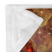Load image into Gallery viewer, JWST Pillars of Creation Throw Blanket