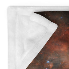 Load image into Gallery viewer, JWST Tarantula Nebula Throw Blanket
