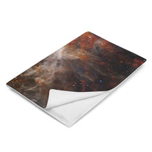 Load image into Gallery viewer, JWST Tarantula Nebula Throw Blanket