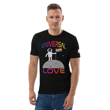 Load image into Gallery viewer, Universal Love Pride Unisex Organic T-Shirt