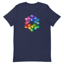 Load image into Gallery viewer, JWST Rainbow Nebula Mirror T-Shirt