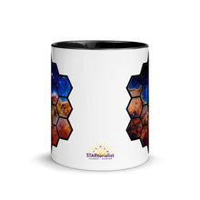 Load image into Gallery viewer, JWST Mirror Cosmic Cliffs Carina Nebula Mug with Color Inside