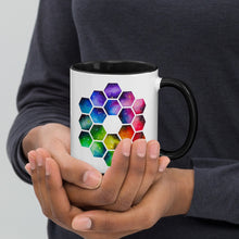 Load image into Gallery viewer, JWST Nebula Mirror Mug with Color Inside