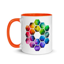 Load image into Gallery viewer, JWST Nebula Mirror Mug with Color Inside