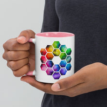 Load image into Gallery viewer, JWST Nebula Mirror Mug with Color Inside