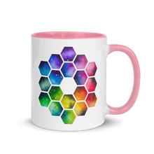 Load image into Gallery viewer, JWST Nebula Mirror Mug with Color Inside