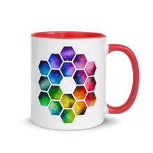 Load image into Gallery viewer, JWST Nebula Mirror Mug with Color Inside