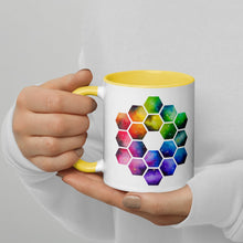 Load image into Gallery viewer, JWST Nebula Mirror Mug with Color Inside