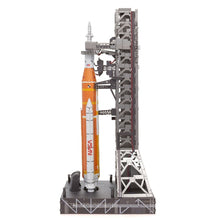 Load image into Gallery viewer, Artemis SLS Rocket Sheet Metal 3D Model Kit