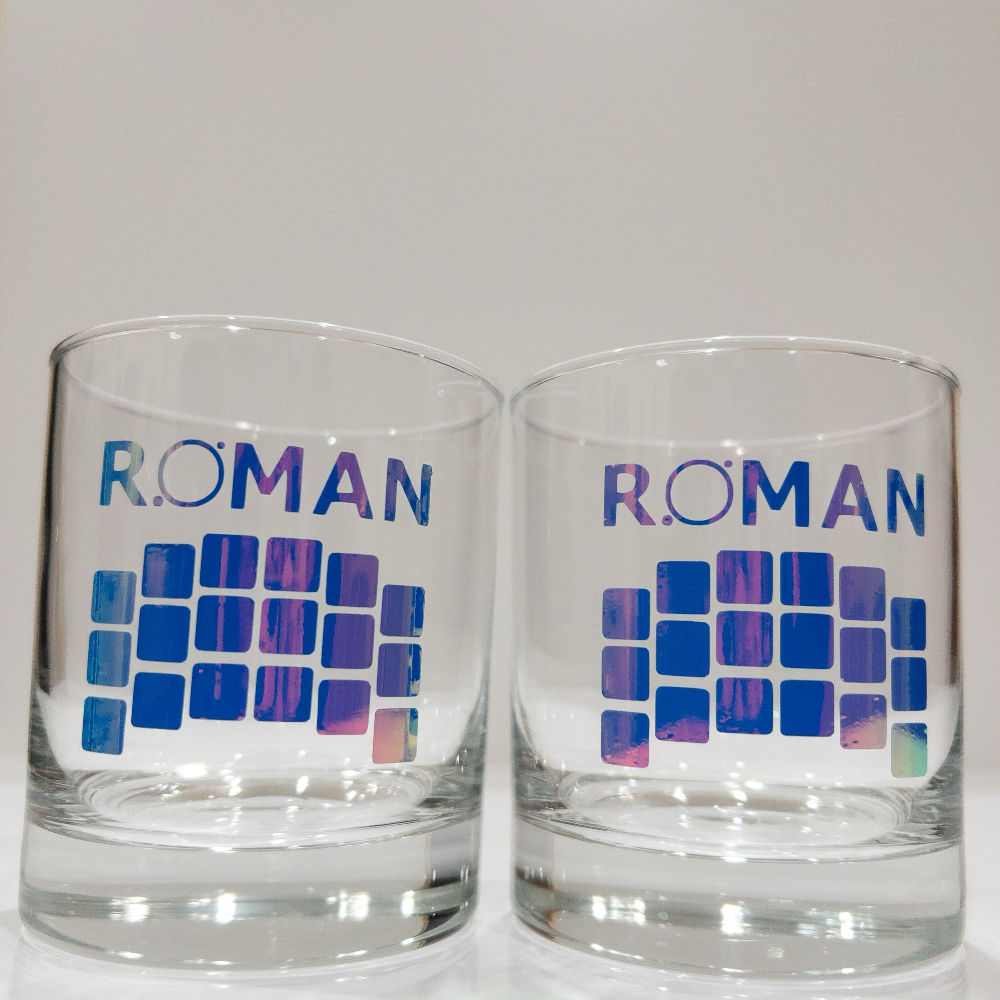 Roman Rocks Cocktail Glasses