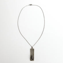 Load image into Gallery viewer, Meteorite Rectangle Pendant Necklace
