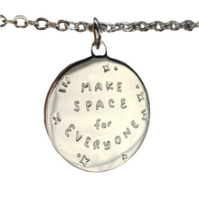 Load image into Gallery viewer, Make Space for Everyone Moon Necklace