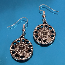 Load image into Gallery viewer, Roman Space Telescope Element Wheel Assembly Earrings