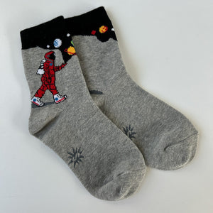 Astronaut & Rockets Kids 3-Pack Socks