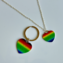 Load image into Gallery viewer, One Sun Heart Spectrum Keychain