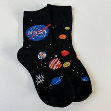 Load image into Gallery viewer, NASA Solar System &amp; Glow-in-the-Dark Constelltions Kids 3-Pack Socks