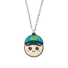 Load image into Gallery viewer, Rise Artemis II Mascot Double-Sided Necklace