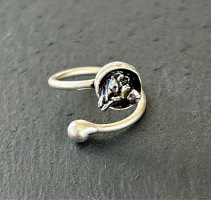 Meteorite Wrap Ring