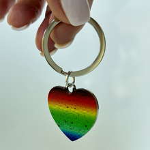 Load image into Gallery viewer, One Sun Heart Spectrum Keychain