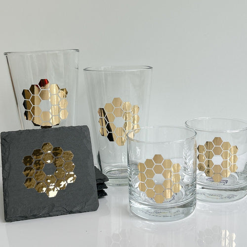 JWST Glass & Coaster Bundle