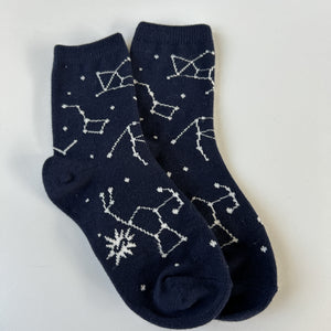 NASA Solar System & Glow-in-the-Dark Constelltions Kids 3-Pack Socks