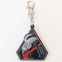 Load image into Gallery viewer, Artemis II Mission Insignia Double-Sided Keychain