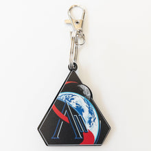 Load image into Gallery viewer, Artemis II Mission Insignia Double-Sided Keychain