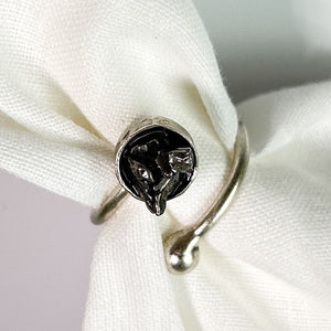 Meteorite Wrap Ring