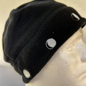 Moon Phases Fleece Beanie