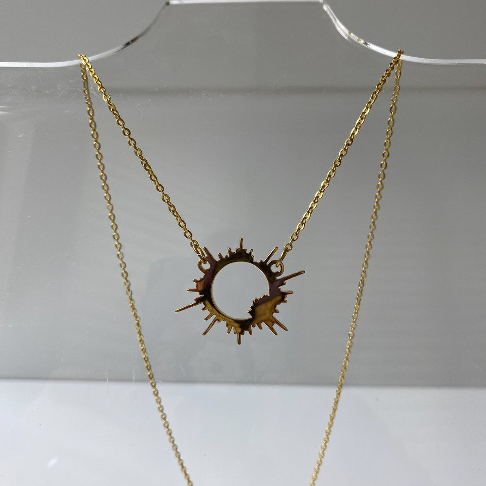 3D printed necklace STAR A / Studio-ePosh