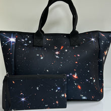 Load image into Gallery viewer, JWST SMACS 0723 Galaxy Cluster Deep Field Tote Bag