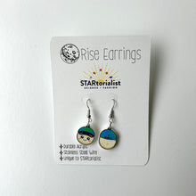 Load image into Gallery viewer, Rise Artemis II Mascot Mismatched Earrings