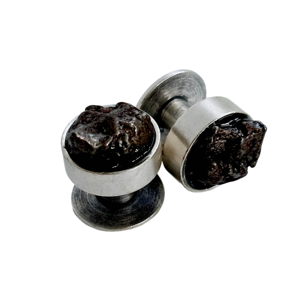 Meteorite Cufflinks