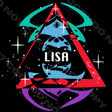 Load image into Gallery viewer, LISA Mission Abstract Tee (LISA Symposium pre-order)