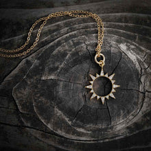 Load image into Gallery viewer, Sparkling Total Solar Eclipse Necklace