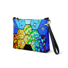 Load image into Gallery viewer, JWST Rising Stained Glass Design Crossbody Bag
