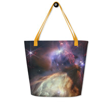 Load image into Gallery viewer, JWST Rho Ophiuchi Tote Bag with Pocket