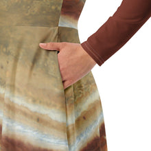 Load image into Gallery viewer, Jupiter by Hubble Long-Sleeve Midi Dress with Pockets