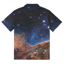 Load image into Gallery viewer, JWST Carina Nebula Button Shirt