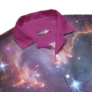 NGC 602 Nebula Button Shirt