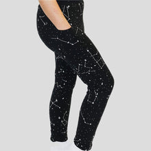 Load image into Gallery viewer, Constellations Glow-in-the-Dark Leggings with Pockets