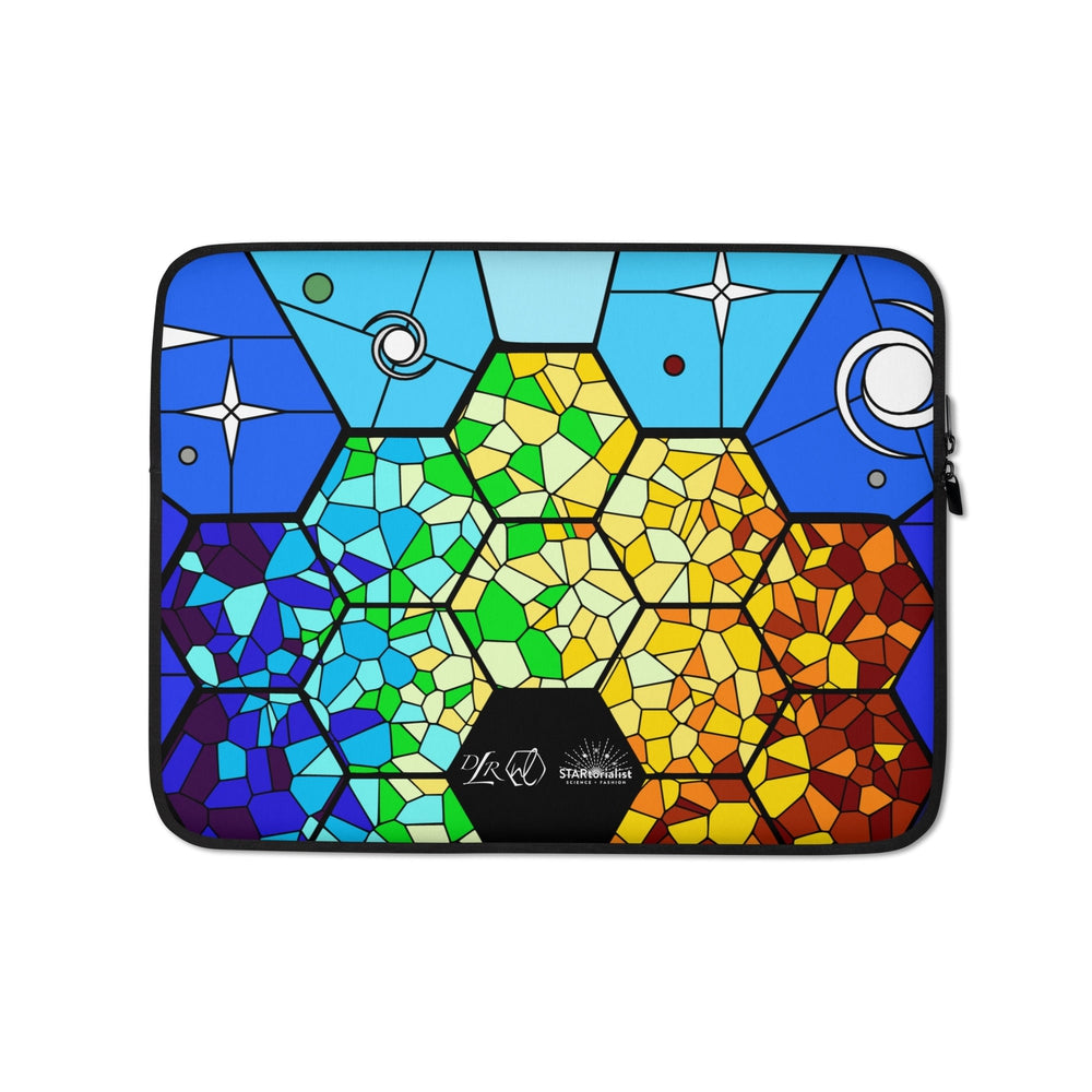 JWST Rising Stained Glass Design Laptop Sleeve